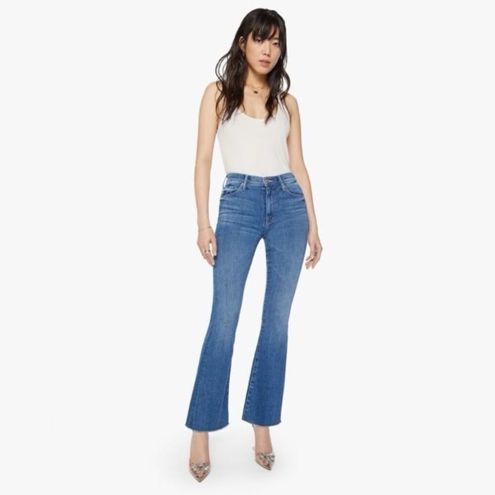 Mother Denim The Weekender Fray in A Groovy Kind of Love Size 26
